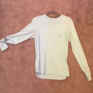light blue vineyard vine long sleeve. worn a couple times but great condition!